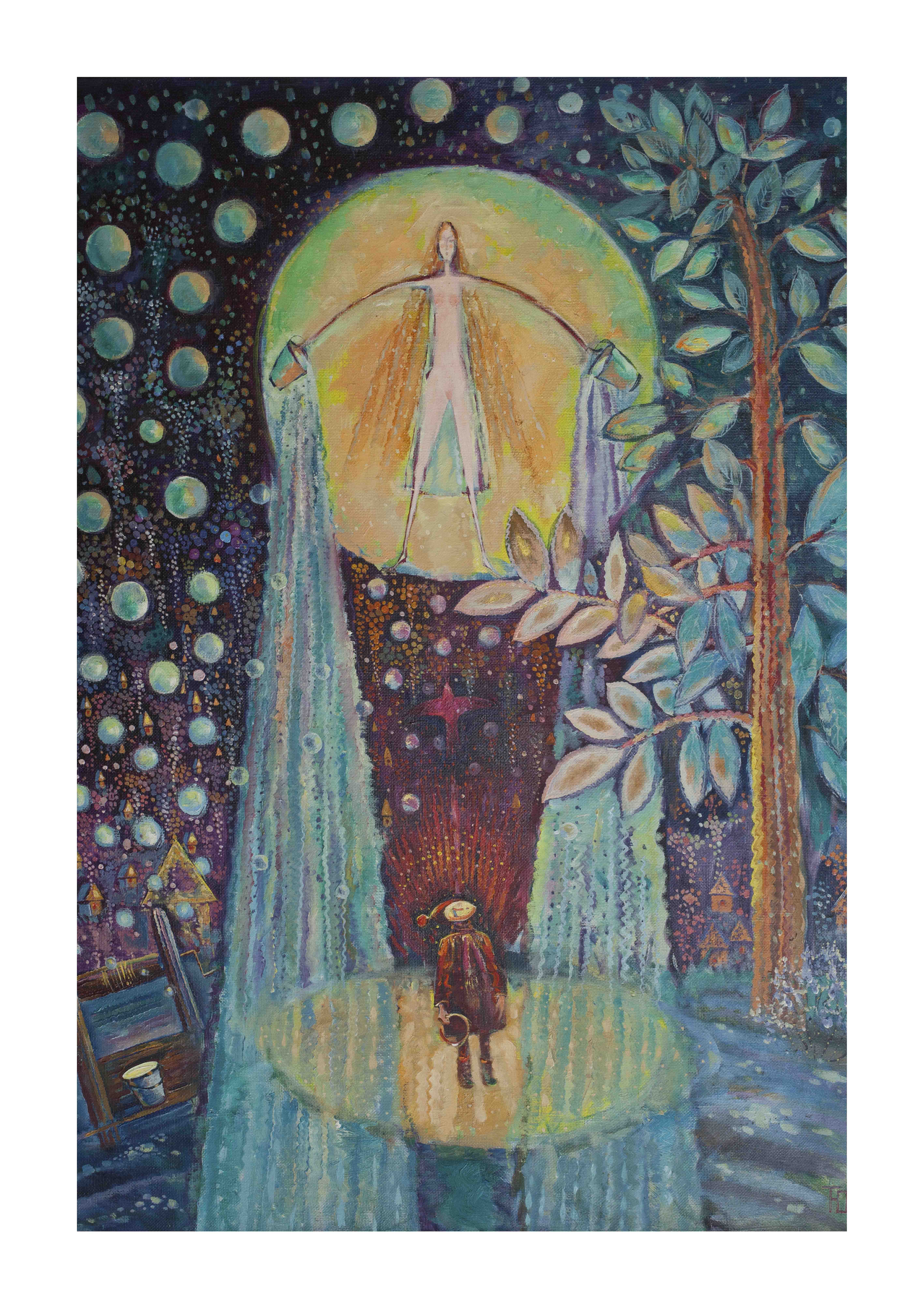 Дочь луны. 1994. Из собрания ГБУК РМЭ Республиканского музея изобразительных искусств г. Йошкар-Ола